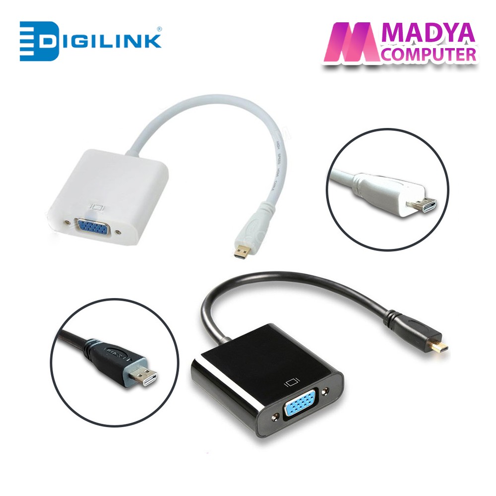 Đầu Chuyển Đổi Micro Hdmi Sang Vga Chuyên Dụng