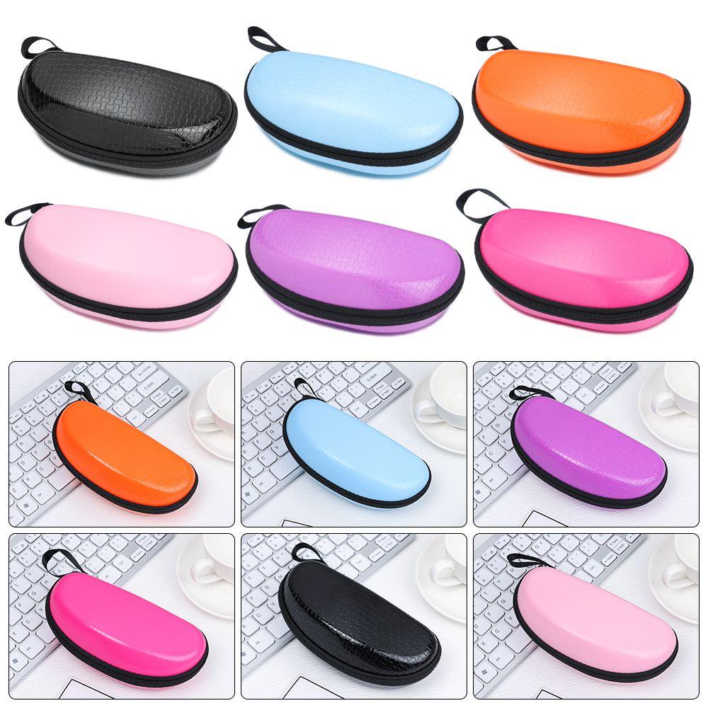 ESPO Hộp Đựng Mắt Kính Có Khóa Kéo Phong Cách Vintage Giá Đỡ