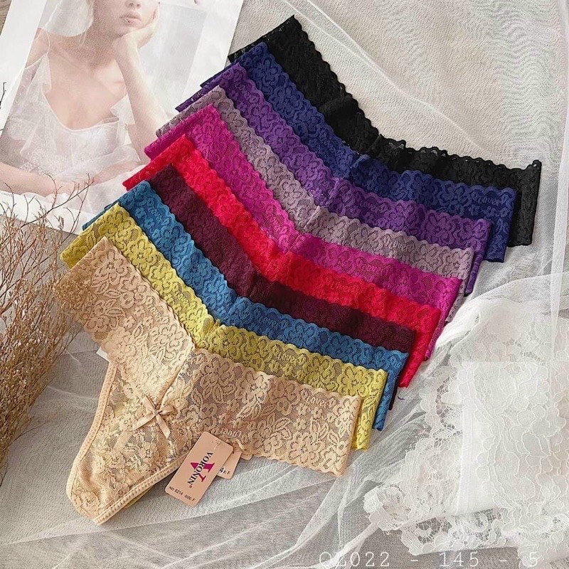 Quần Lót Lọt Khe Ren Sexy Lọt Khe Thông Hơi gợi cảm ôm dáng dạo đường cong quyến rũ QL1 | BigBuy360 - bigbuy360.vn