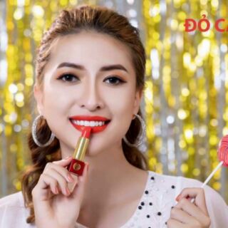 Son Sáp Lì Rosy Sweet - Đỏ Cam