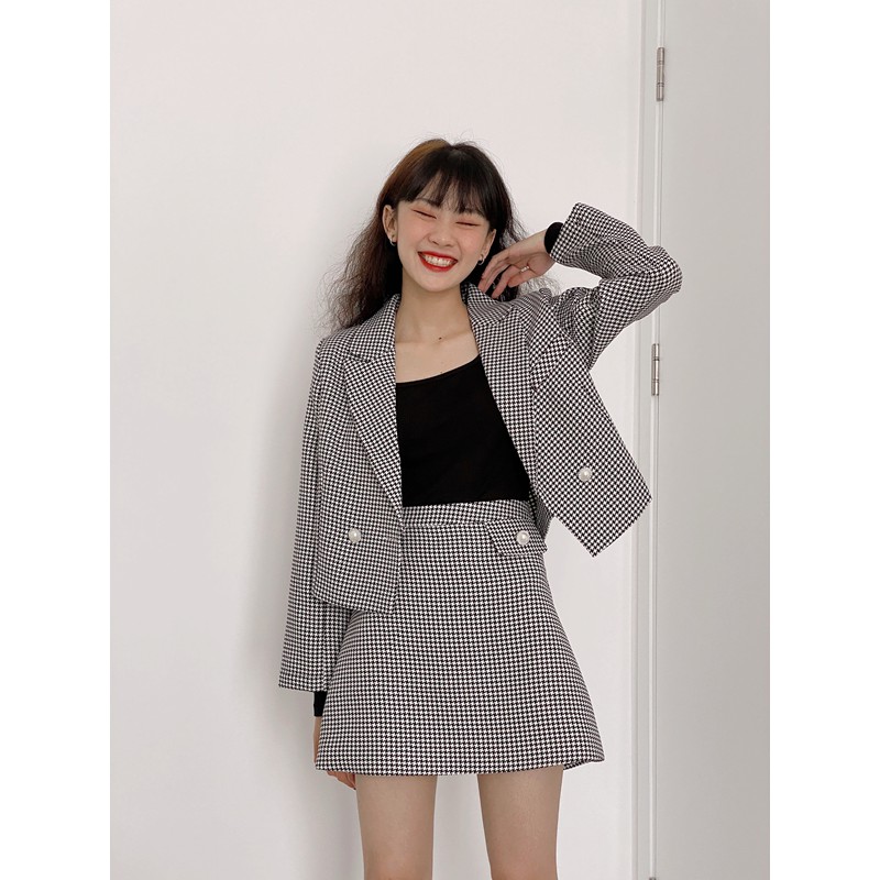 Áo khoác vest nữ crop TK - AKTK036 | BigBuy360 - bigbuy360.vn