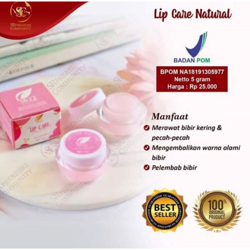 (Hàng Mới Về) Son Dưỡng Môi Làm Sáng Màu Môi Sr12 Màu Sắc | BigBuy360 - bigbuy360.vn