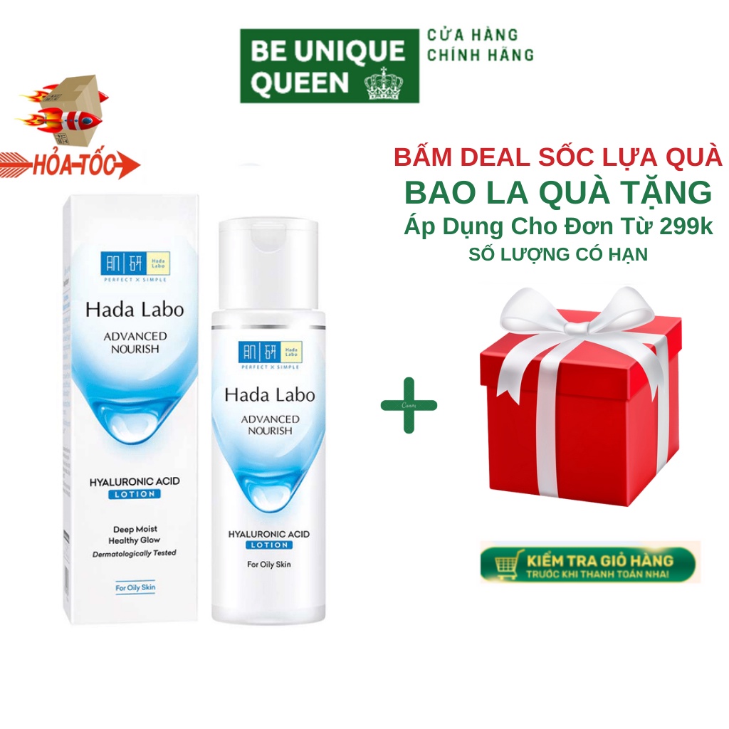 Dung dịch dưỡng ẩm tối ưu Hada Labo Advanced Nourish Lotion dùng cho da dầu 170ml