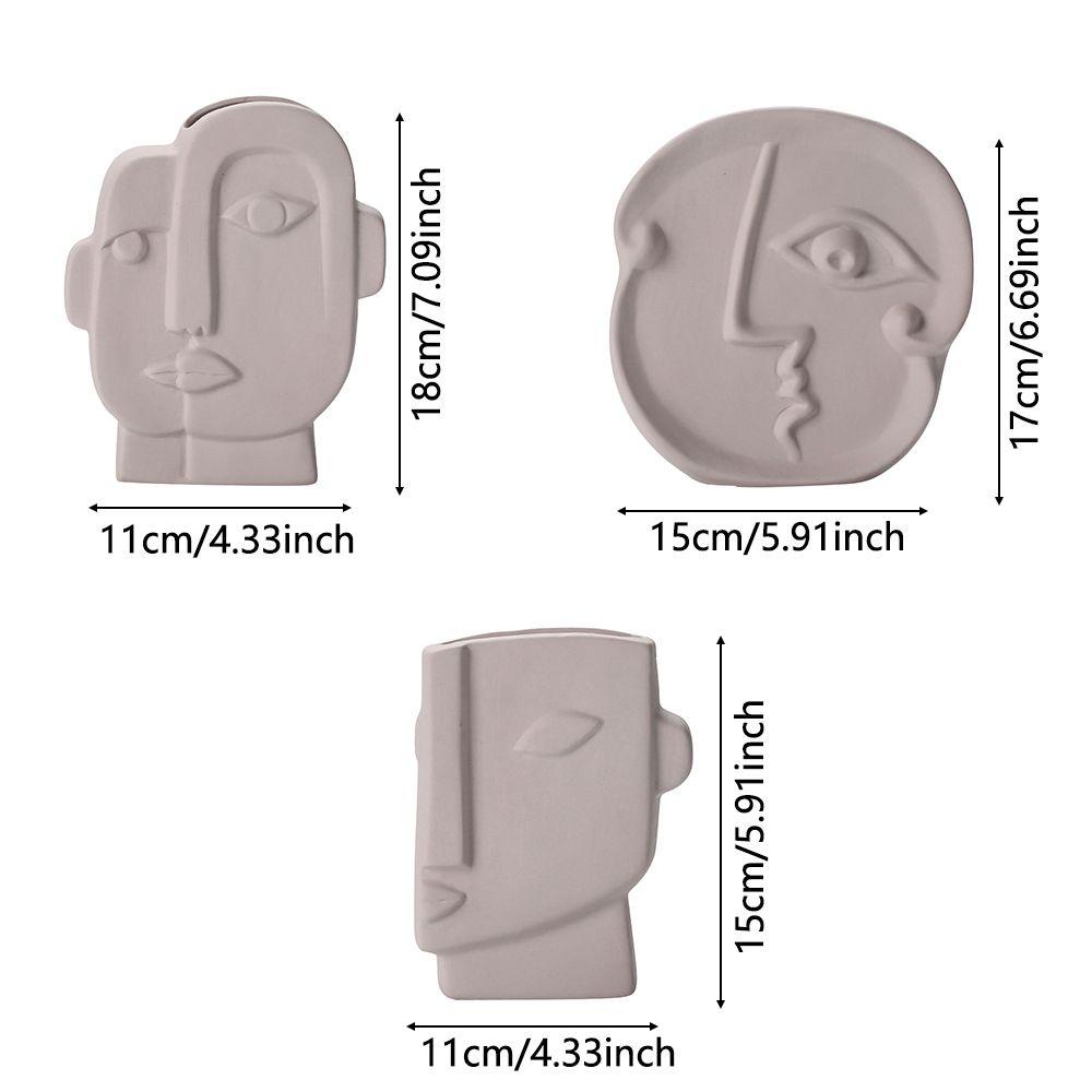 FOREVER Bình Hoa Để Bàn Bằng Gốm Phong Cách Bắc Âu Trang Trí Văn Phòng