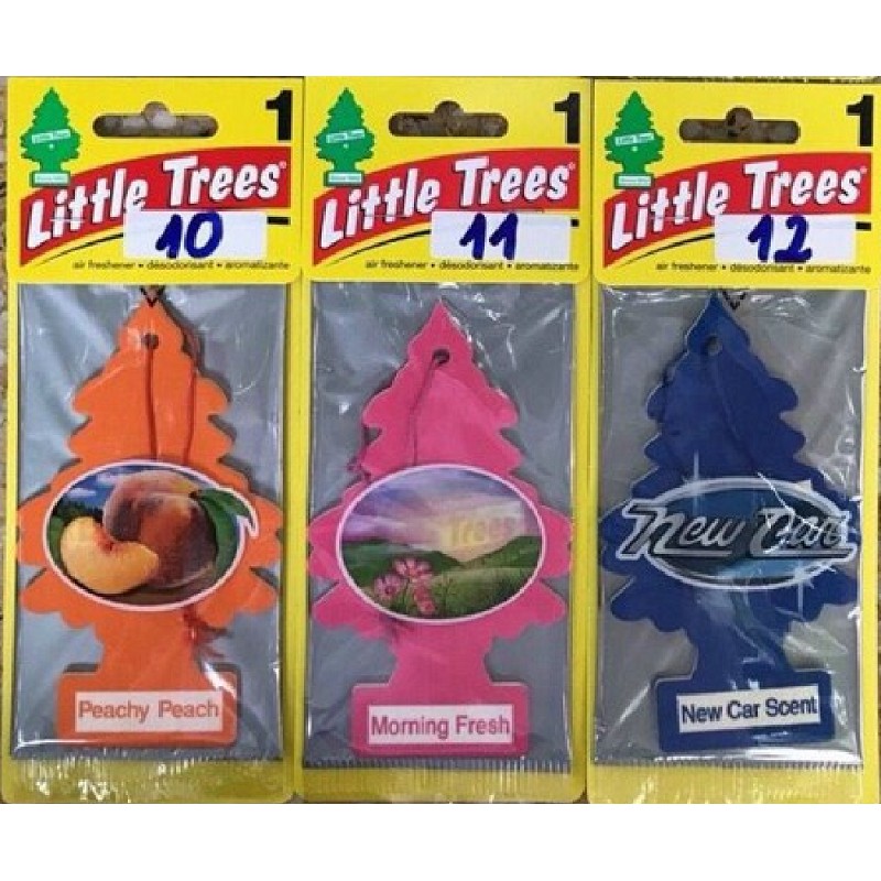 Thông thơm Little Trees treo tủ quần áo đủ màu