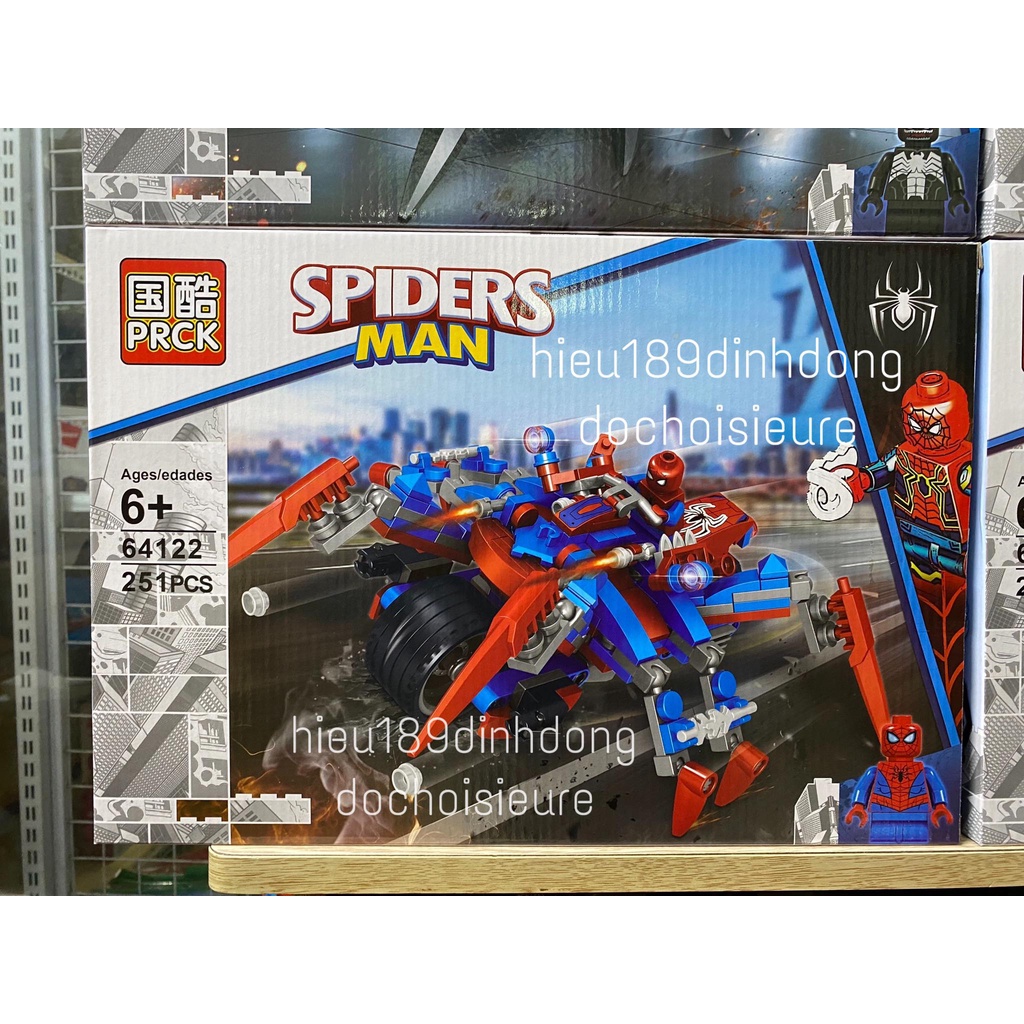 Lắp ráp xếp hình siêu anh hùng 64122