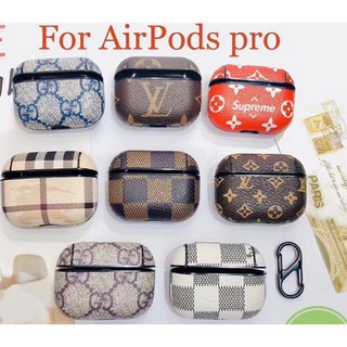 Vỏ bọc giả da Lv Gc Supreme AirPods Pro 🌟 cho hộp sạc tai nghe Bluetooth Airpod 3