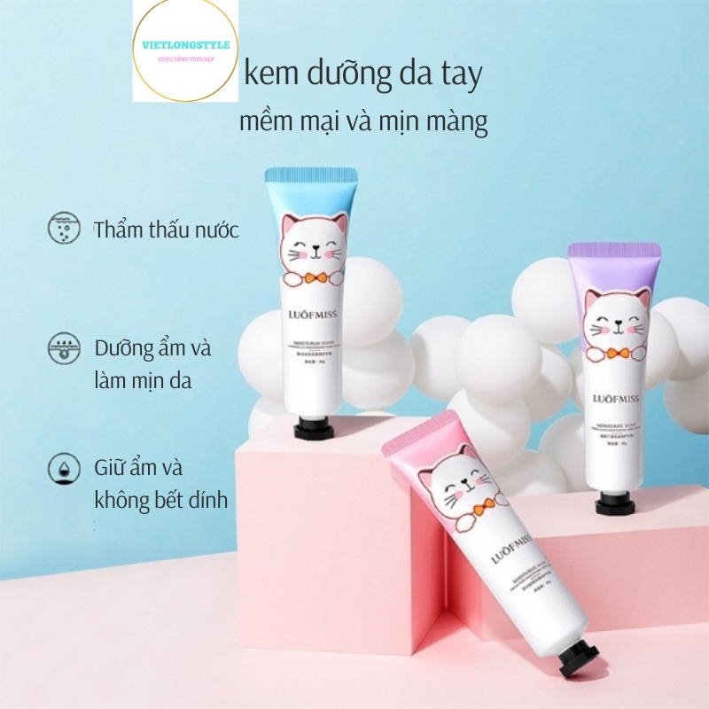 Kem Dưỡng Da Tay Bioaqua Venzen Dưỡng Ẩm Mềm Da Nội Địa Trung 30g