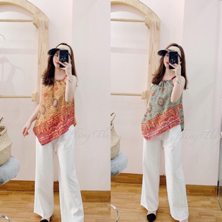 Bán sỉ set áo yếm thổ cẩm + quần sớ