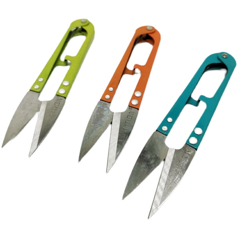 Combo 12 Cây Kéo Bấm Chỉ Hiệu AKTION Nhỏ &amp; Lớn.