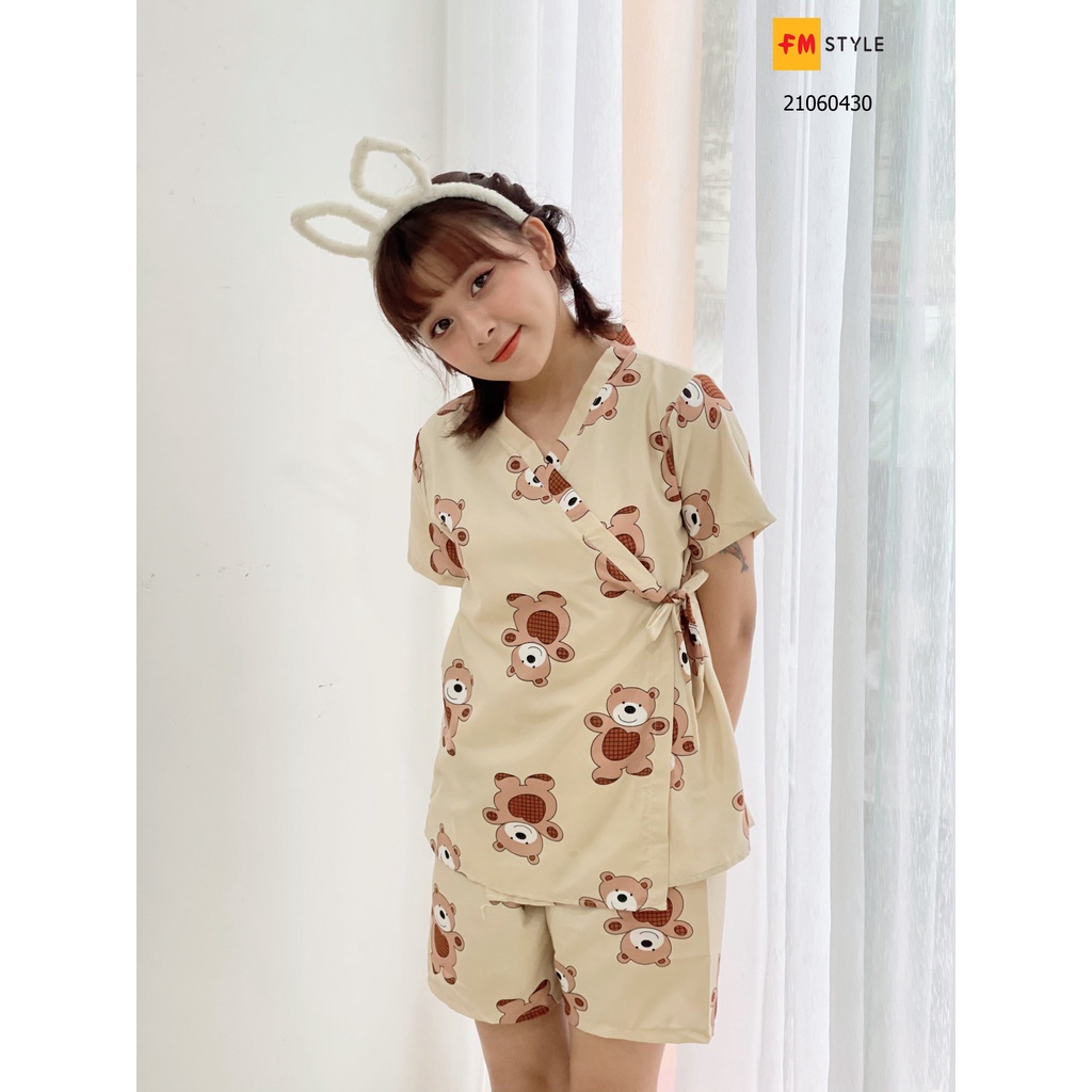 [Mã FMSTYLE30 giảm 10% đơn 99k] Đồ bộ Pijama nữ FM Style chất vải kate thái xịn, mềm mịn - thoáng mát 21060430 | BigBuy360 - bigbuy360.vn