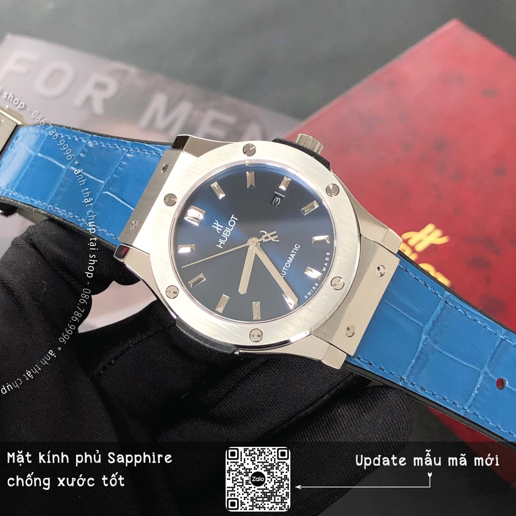 Đồng Hồ Nam HBL Cơ Automatic Nhật, Mặt Saphire 42mm Viền Trơn, Chống Nước 5ATM [Bảo Hành 18 Tháng - 1 Đổi 1 15 Ngày] | BigBuy360 - bigbuy360.vn