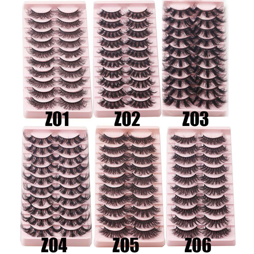 10 Cặp Lông Mi Giả 25mm Hiệu SUSANS