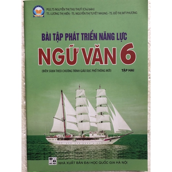 Sách - Bài tập phát triển năng lực Ngữ Văn 6 Tập 1 + Tập 2