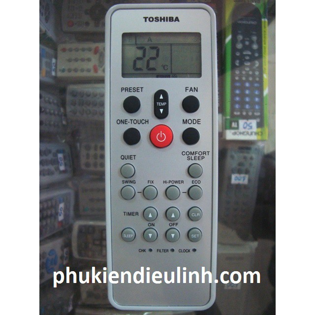 ĐIỀU KHIỂN ĐIỀU HÒA TOSHIBA