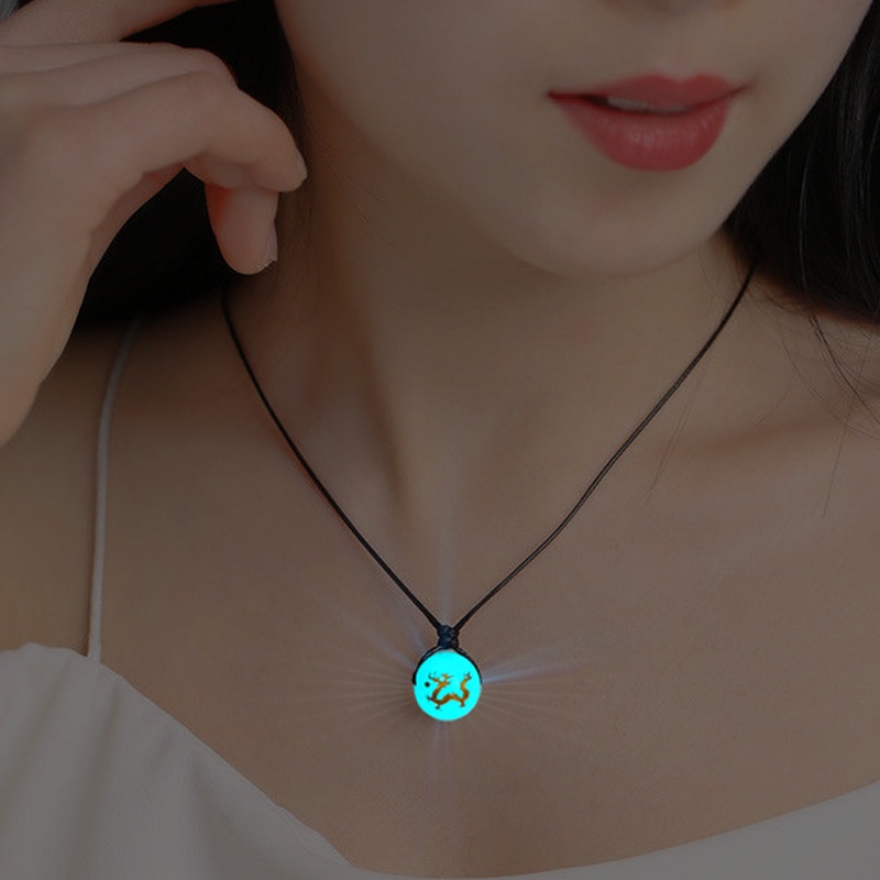 Dây chuyền RINHOO FRIENDSHIP mặt phong cách 12 cung hoàng đạo tùy chọn thời trang cho nam và nữ