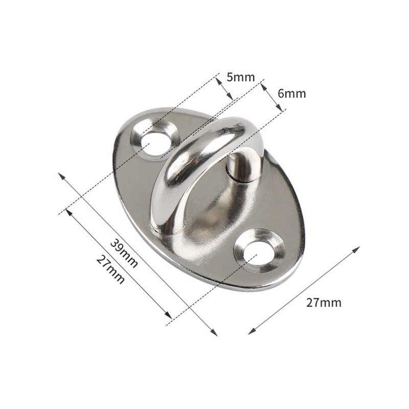 Chốt Cửa Phòng Tắm Bằng Thép Không Gỉ Kèm Ốc Vít Tiện Dụng