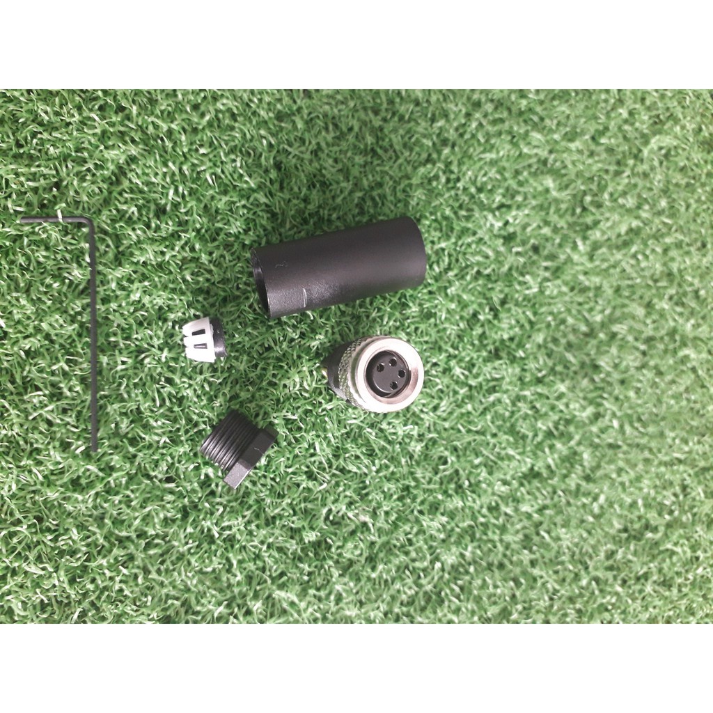 Đầu nối cảm biến M8 4 chân, M8 4 pin loại cái, Jack M8 4pin Female Type DOS-0804-G Part no. 6009974