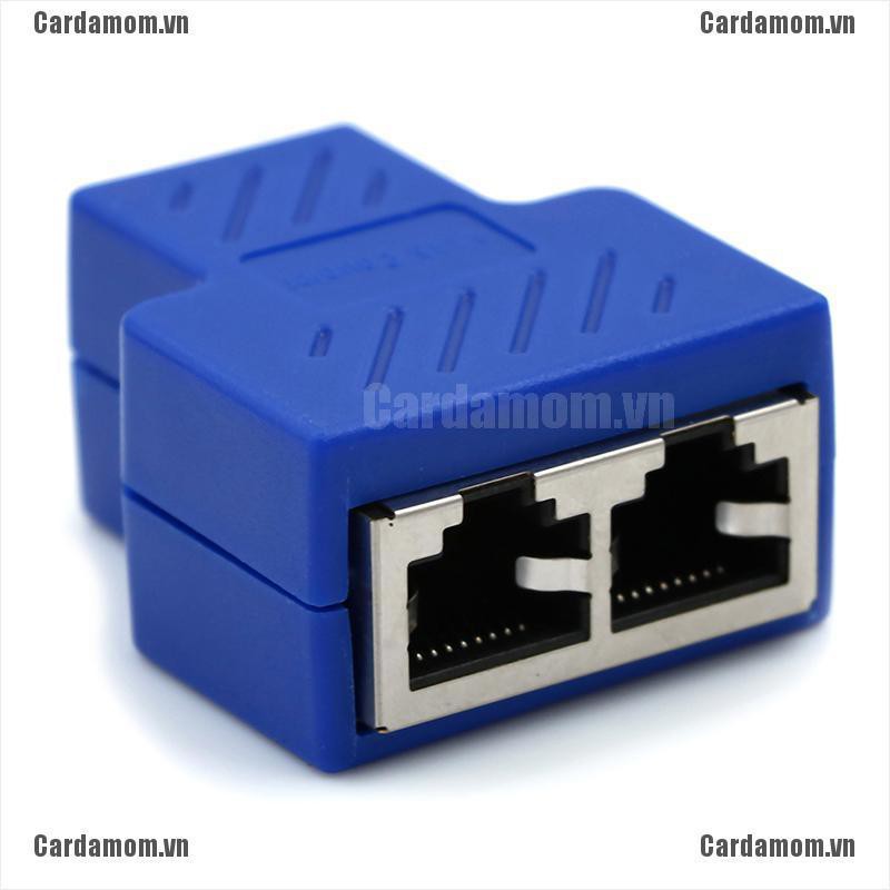 {carda} RJ45 Splitter Adapter Dual LAN Ethernet Socket Network Connections Splitter{LJ} | BigBuy360 - bigbuy360.vn
