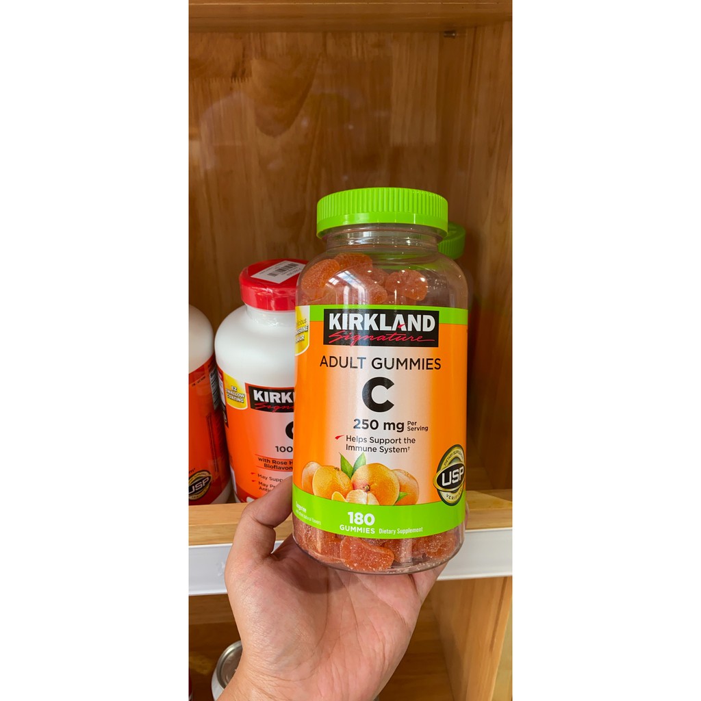 Kẹo dẻo bổ sung Vitamin C Kirkland Adult Gummies C 250mg