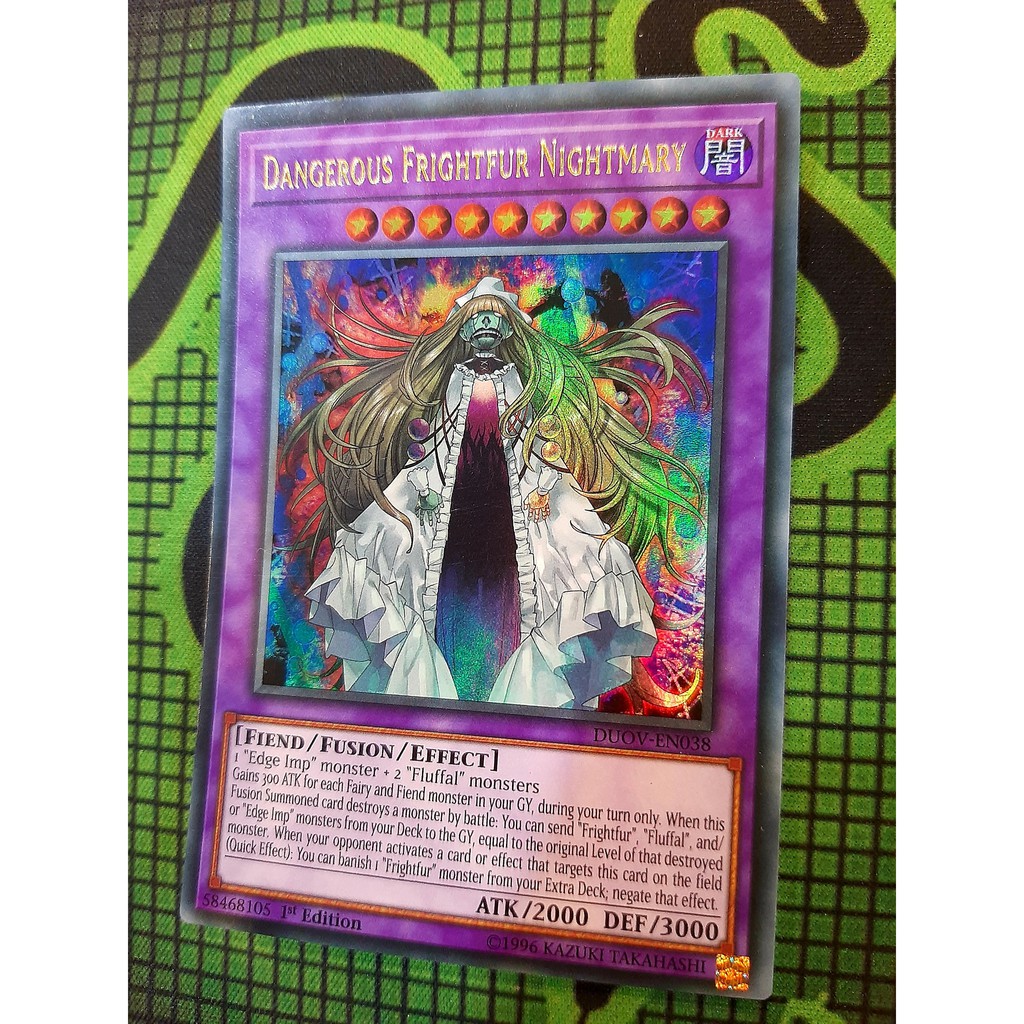 THẺ BÀI YUGIOH DANGEROUS FRIGHTFUR NIGHTMARY