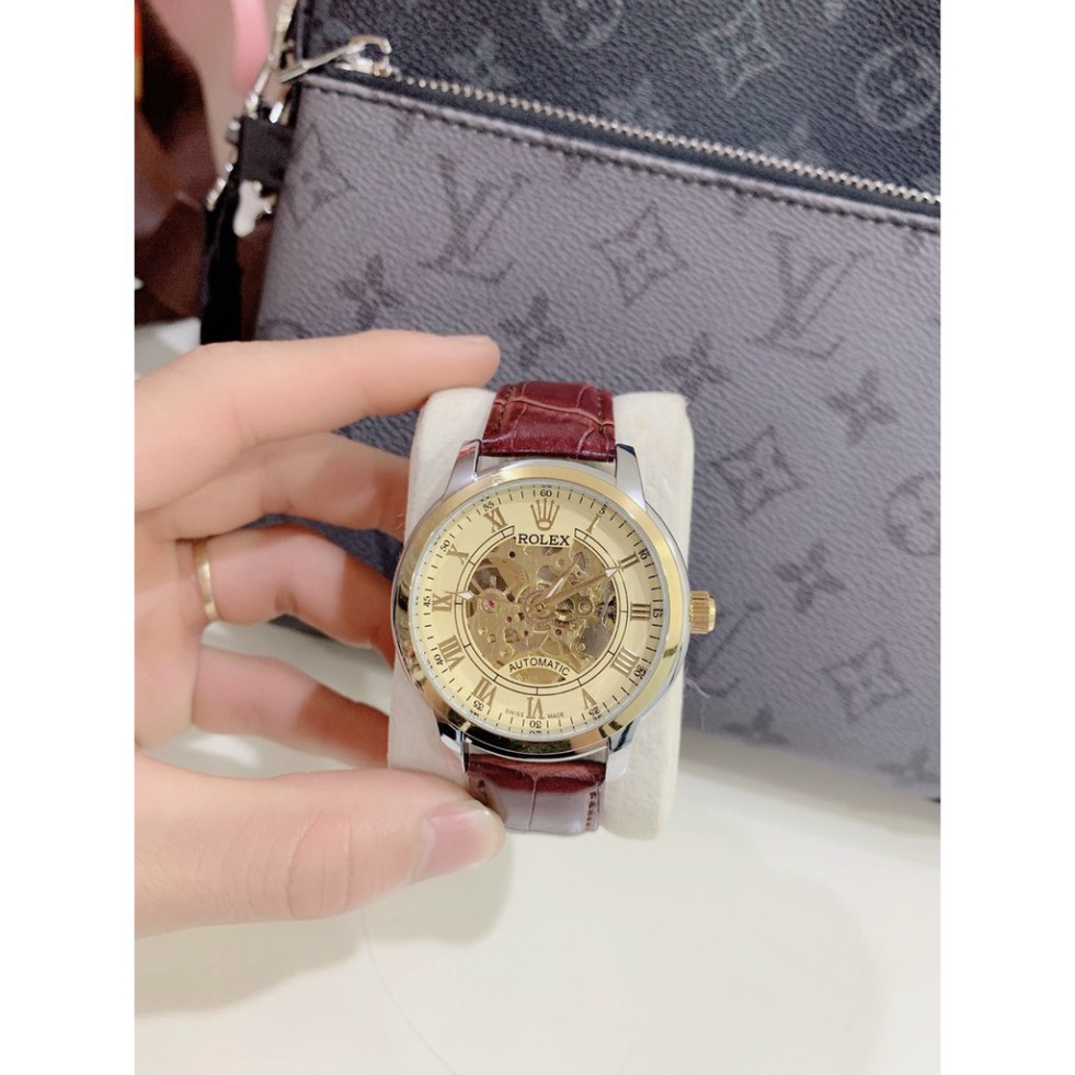 Đồng hồ Nam Rolex cơ, dây da mềm, bảo hành 12 tháng | BigBuy360 - bigbuy360.vn