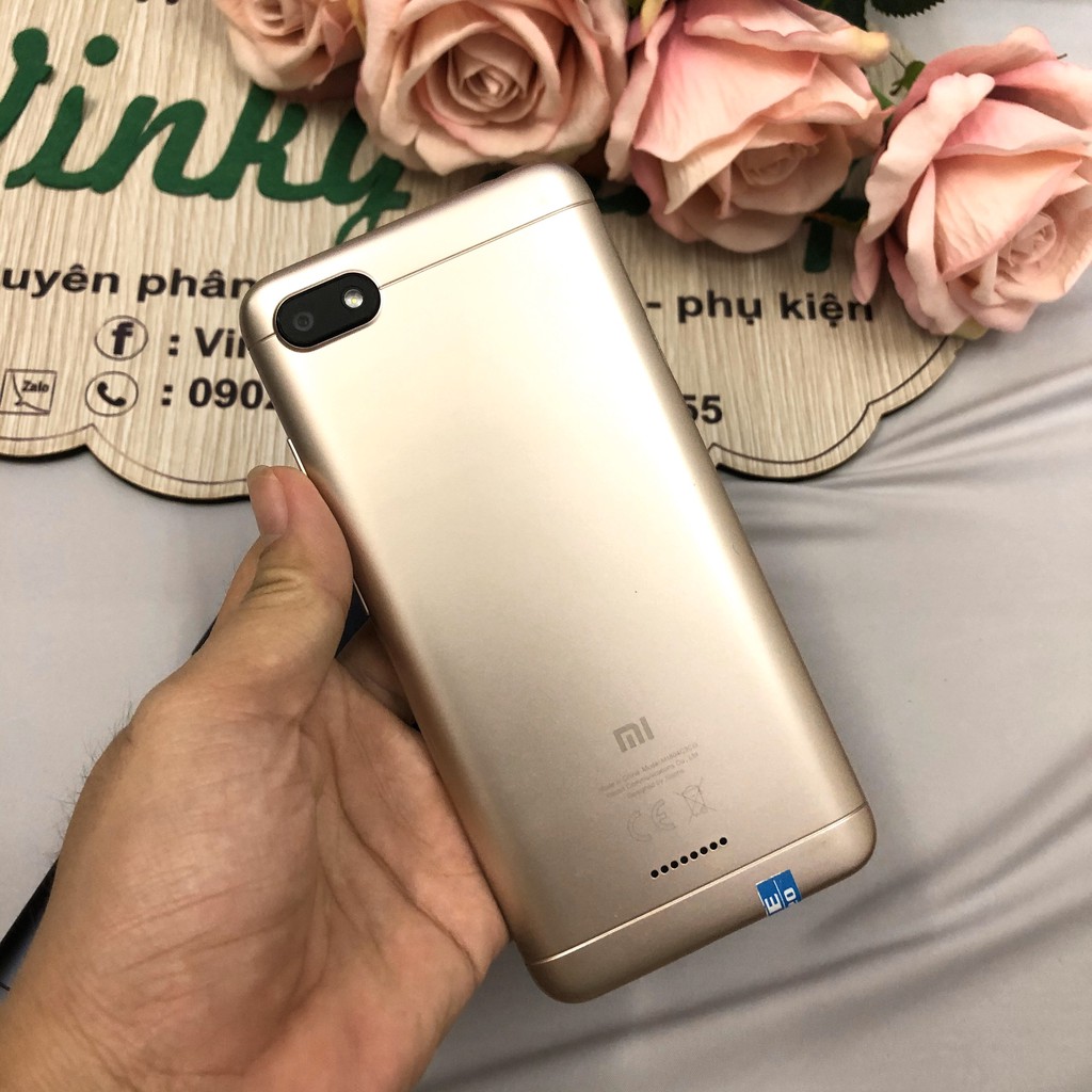 Điện thoại Xiaomi Redmi 6A - Ram 2G Rom 16G có tiếng Việt,CH play