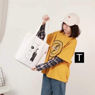 [ Túi tote] Túi hai con mèo _TR
