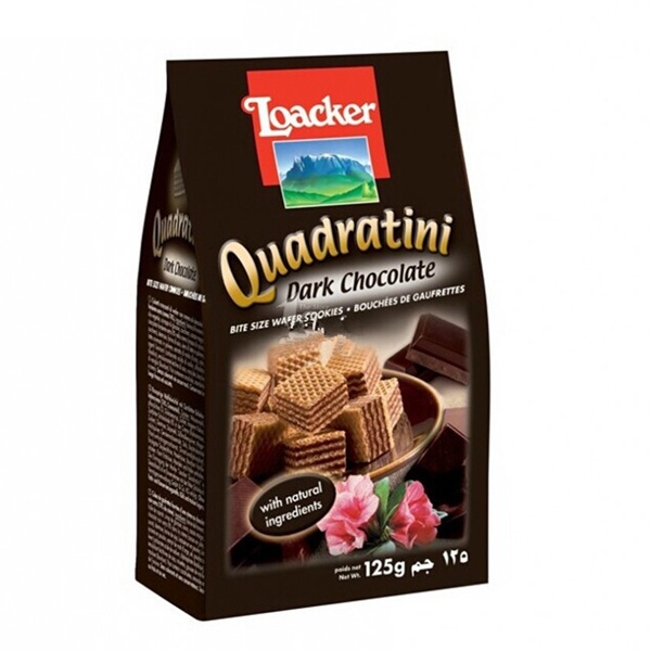 Bánh Xốp Quadratini Loacker 125g