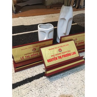 Biển Chức Danh Tam Cấp