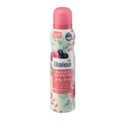 (New) Bọt cạo lông Balea Peach Rose-Đức