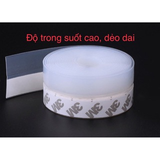 1m Ron cao su dán cửa chống côn trùng, mưa hắt