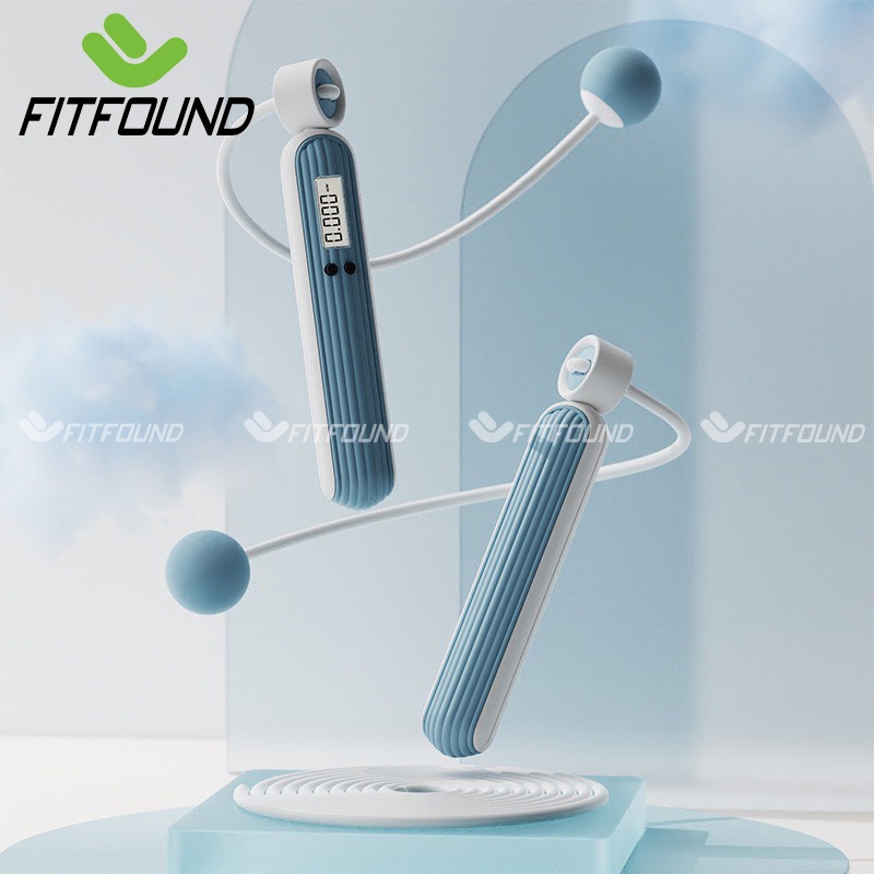 Dây Nhảy Đo Calo Không Dây Có Bóng Đếm Số Vòng Tập Thể Dục, Thể Lực Giảm Cân
