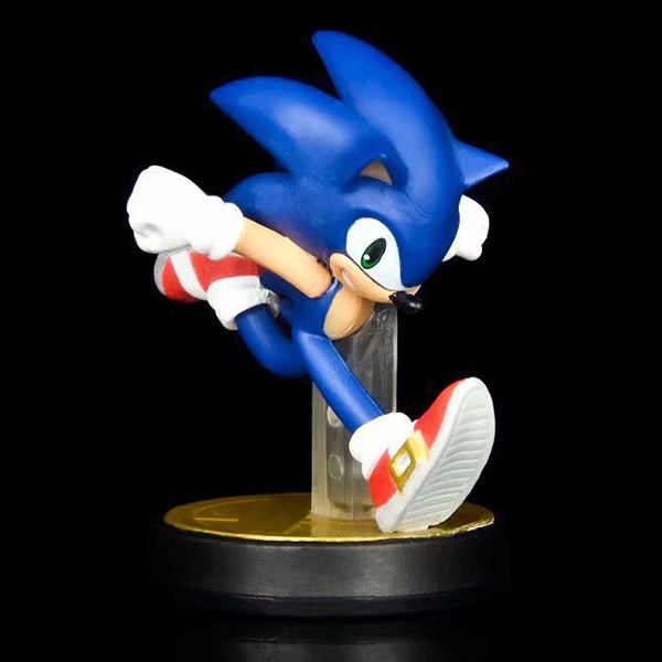 Mô Hình Nhân Vật Sonikku Trong Sonic The Hedgehog Trang Trí Bánh Kem