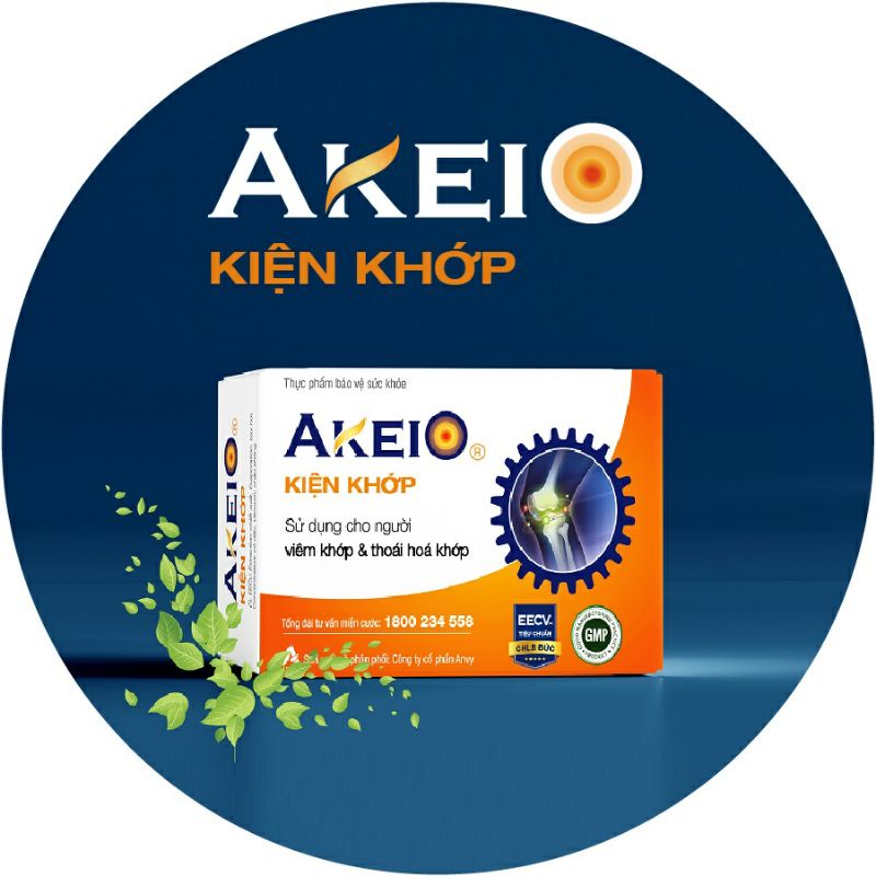 AKEIO KIỆN KHỚP⚡Cam Kết Chính Hãng⚡có tem tích điểm