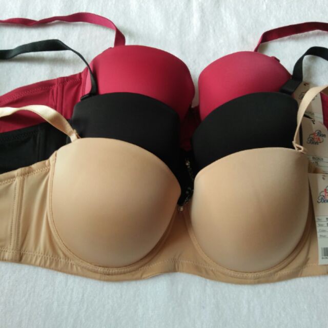 Áo lót nữ Bonbon 2528 có gọng, mút dày, trơn