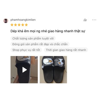 Dép Hình Vịt Đanh Đá nhiều màu