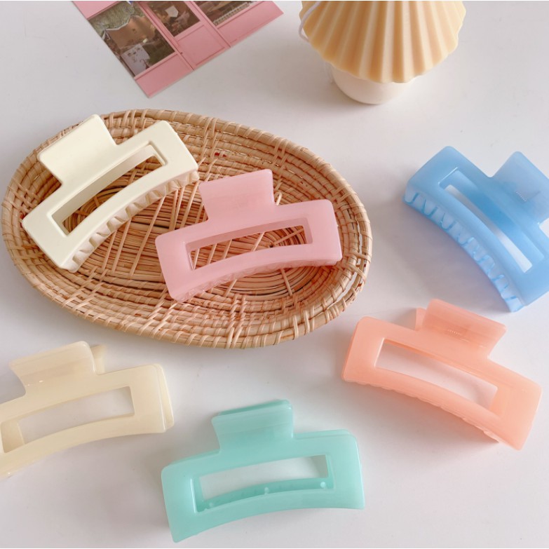 Combo Kẹp Tóc Càng Cua Tiệm Thêu Việt Cặp Tóc Hàn Quốc