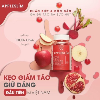 Kẹo giấm táo apple slim hỗ trợ giảm cân - hộp 60 viên - ảnh sản phẩm 4