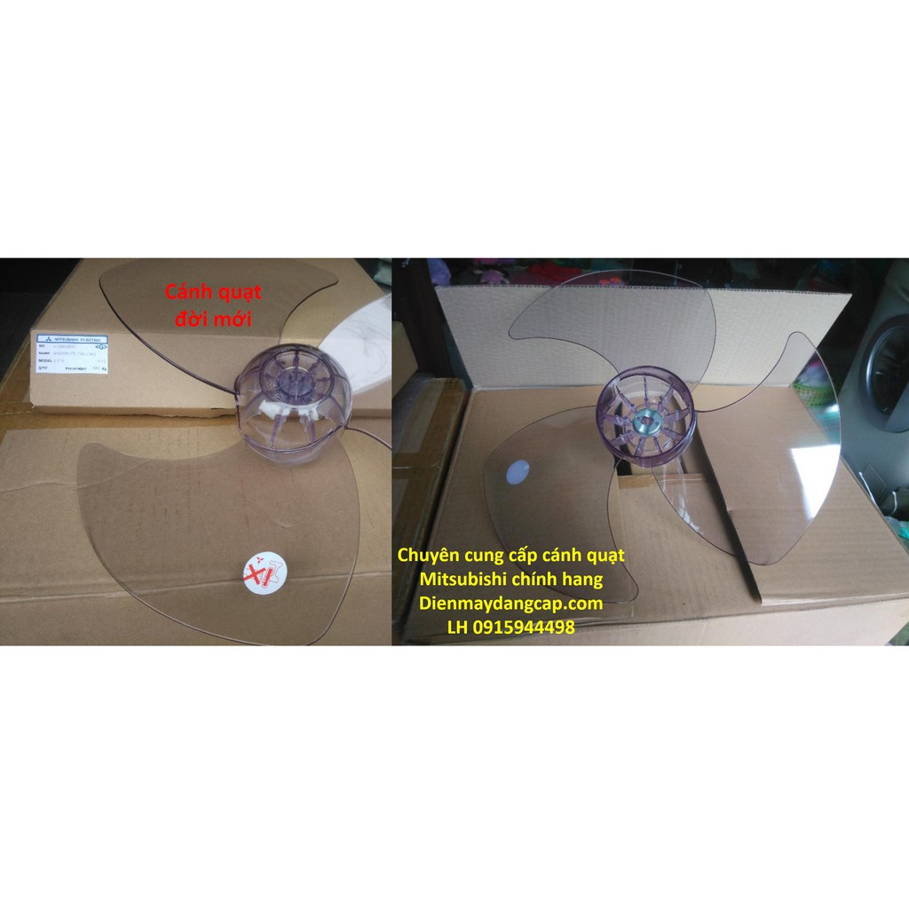 Cánh quạt Mitsubishi LV16- RQ, RR, RT chính hãng
