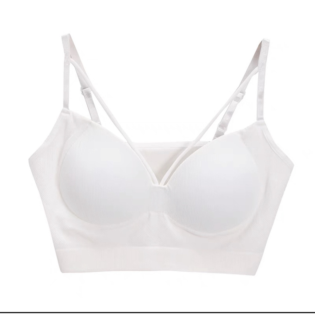 Áo Ngực Cổ Chữ V Có Miếng Đệm Ngực Thiết Kế Mới Thời Trang 2022 Cho Nữ