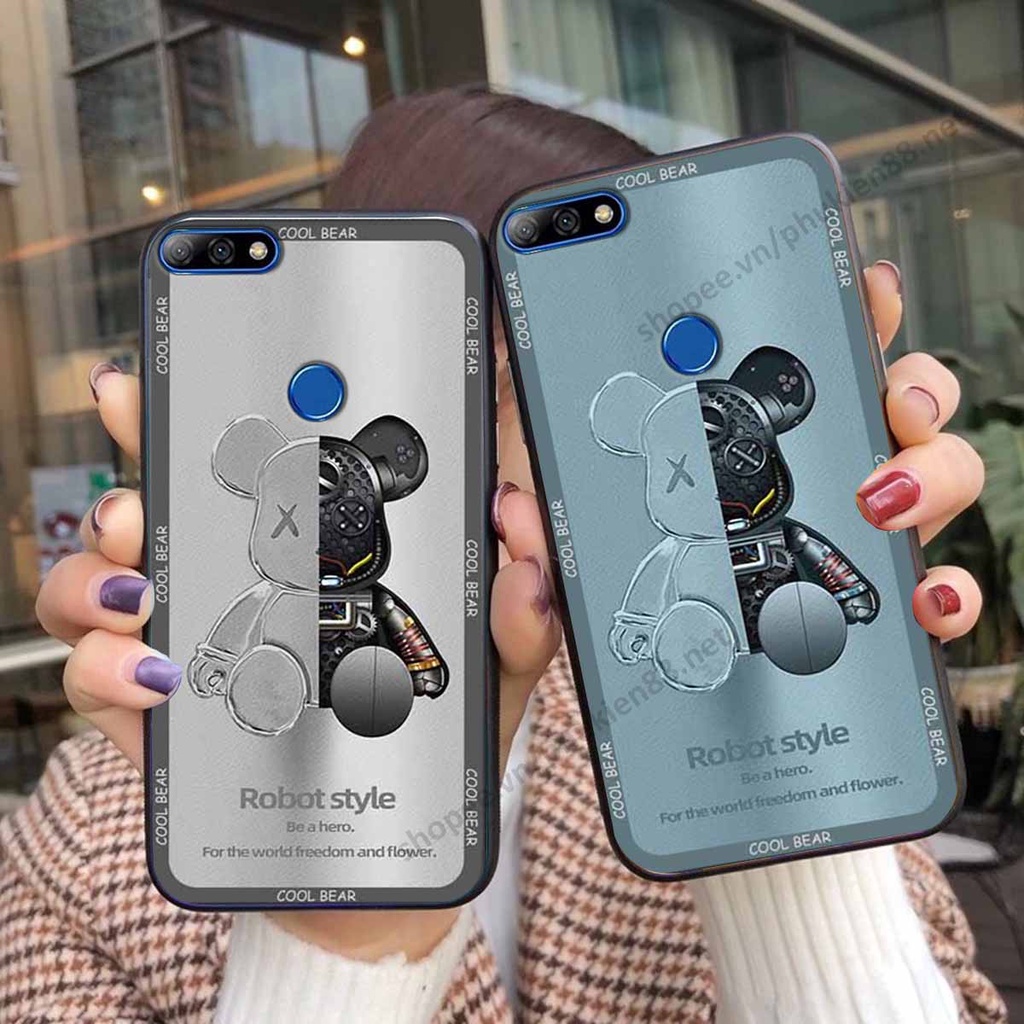 Ốp Huawei Y7 Prime 2018 / Y7 Pro 2018 bear, k@ws thương hiệu phong cách ốp lưng thời trang cao cấp