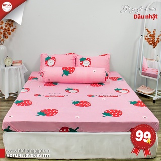 Bộ Chăn Ga 4 Món in hình 3D Họa Tiết Ngộ Nghĩnh Đáng Yêu bộ chăn ga drap giá rẻ in họa tiết CHĂN GA GỐI H&T