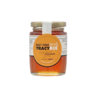 Mật ong tự nhiên hoa cà phê Tracybee vàng lọ 189ml