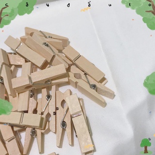 Set 20 Kẹp Gỗ Trang Trí Khung Lưới