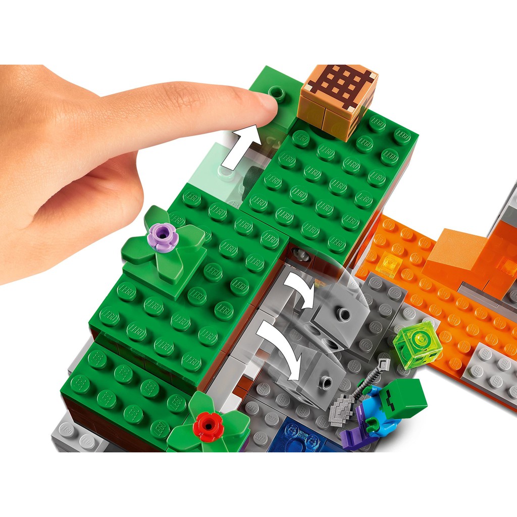 LEGO Minecraft Hang động bỏ hoang 21166