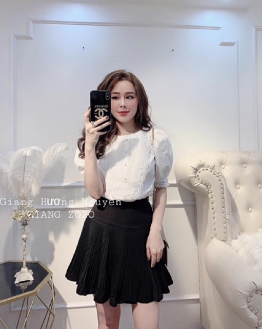 CHÂN VÁY XOÈ DẬP LY QUẢNG CHÂU MS14221