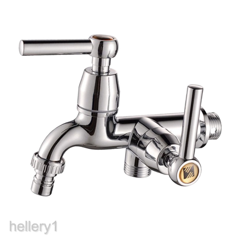 1 Vòi Nước Đánh Bóng Mạ Điện Gắn Tường Nhà Bếp / Phòng Tắm