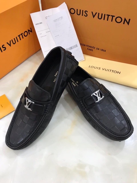 Giầy lười Lờ vê sắt trắng nam | BigBuy360 - bigbuy360.vn