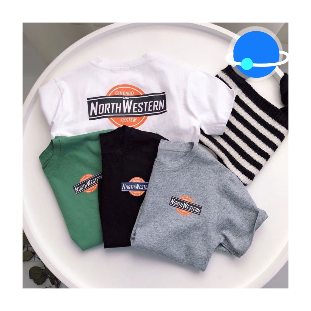 Áo thun bé trai cộc tay size đại thun cotton cao cấp mềm mịn thấm hút tốt cho bé 10kg đến 49kg